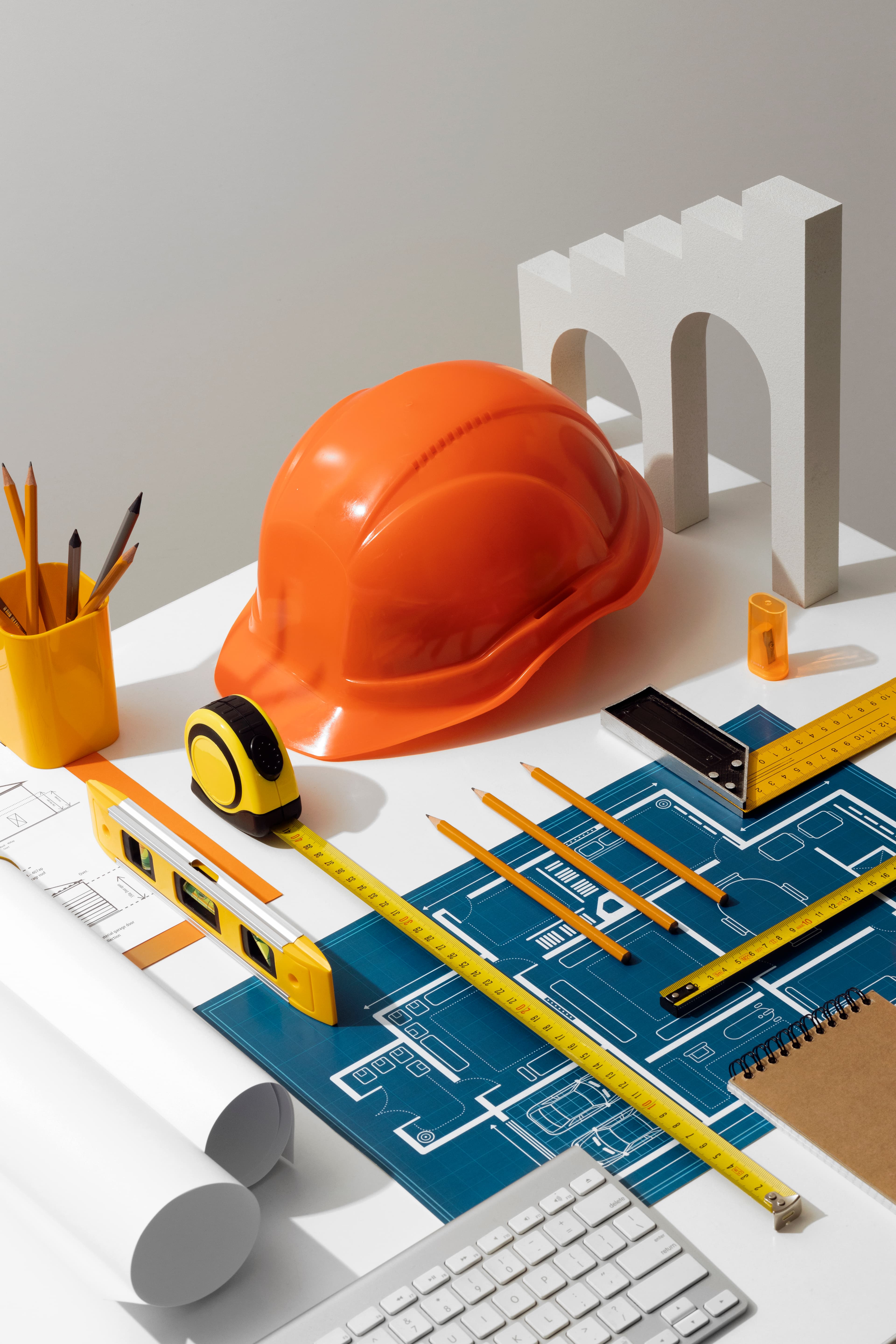State-of-the-art technology for economical and safe building construction.
