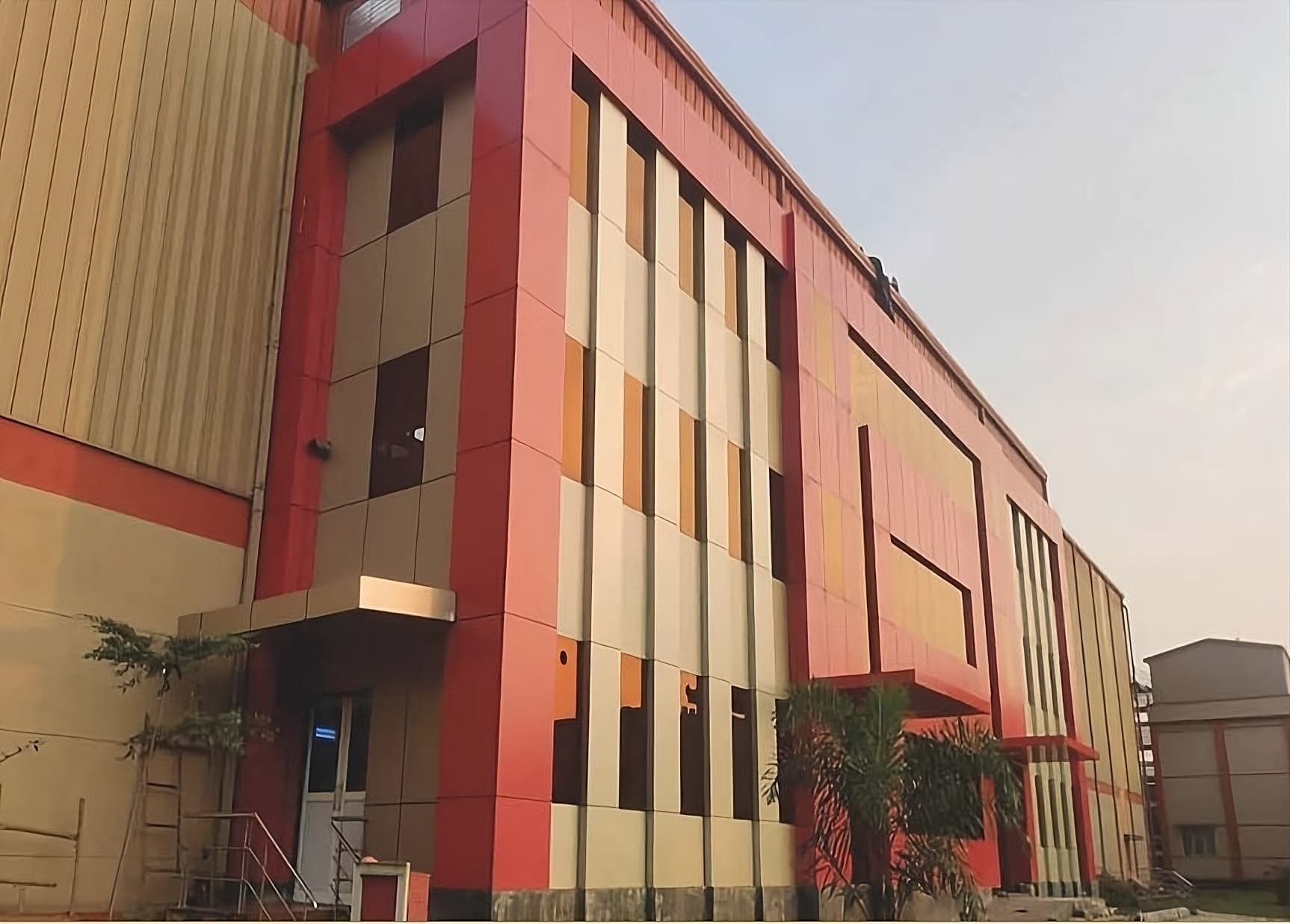 CONSTRUCTION OF NEW FACTORY & GARDEN LANDSCAPING AT ALLANA KHOPOLI , NAVI MUMBAI