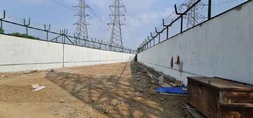 KARANJADE BOUNDARY WALL, FOUNDATIONS 220KV,GIS STATION, TOSHIBA , NAVI MUMBAI